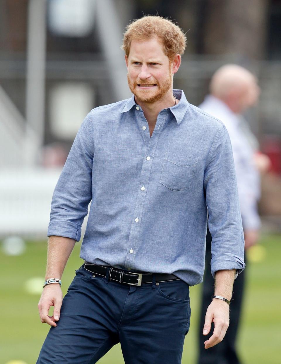 prince harry celebrates the expansion of coach core at lord's cricket club