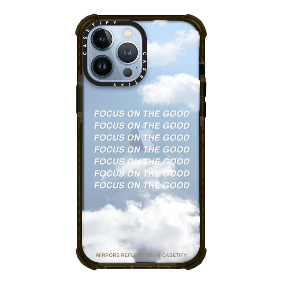 <p><a href="https://go.redirectingat.com?id=74968X1596630&url=https%3A%2F%2Fwww.casetify.com%2Fproduct%2FBKbVy_focus-on-the-good-by-mirrors-reflect-you%2Fiphone13-pro-max%2Fimpact-case-with-black-camera-ring%3Fcolor%3Dblue%23%2F16003282&sref=https%3A%2F%2Fwww.seventeen.com%2Flife%2Fg23515577%2Fcool-gifts-for-teen-boys%2F" rel="nofollow noopener" target="_blank" data-ylk="slk:Shop Now;elm:context_link;itc:0;sec:content-canvas" class="link ">Shop Now</a></p><p>Focus On The Good By Mirrors Reflect You</p><p>casetify.com</p><p>$68.00</p>