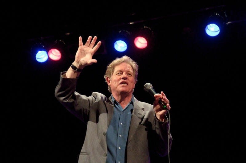 Jimmy Tingle comes to Woods Hole for a screening of his political documentary "Why Would A Comedian Run For Office" on Jan. 27, part of the Woods Hole Film Festival's "Dinner and a Movie" series.