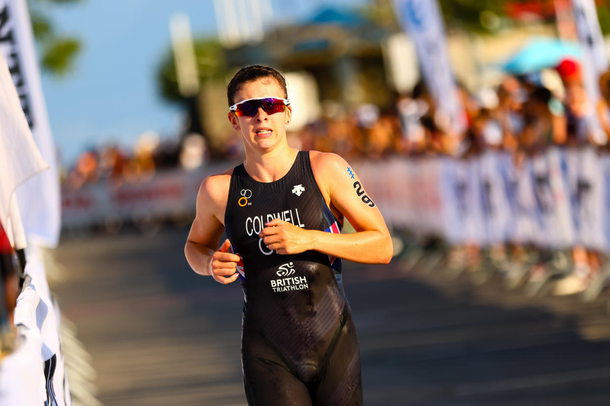 Sophie Coldwell is widely regarded as one of the strongest swimmers on the women's triathlon stage © Ben Lumley