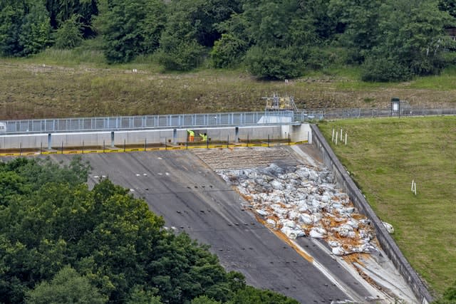 Toddbrook Reservoir one year on