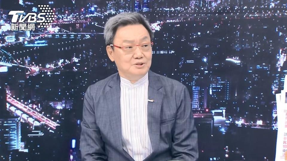 前國安會秘書長蘇起今（11）日接受TVBS《少康戰情室》主持人趙少康專訪（圖／TVBS）