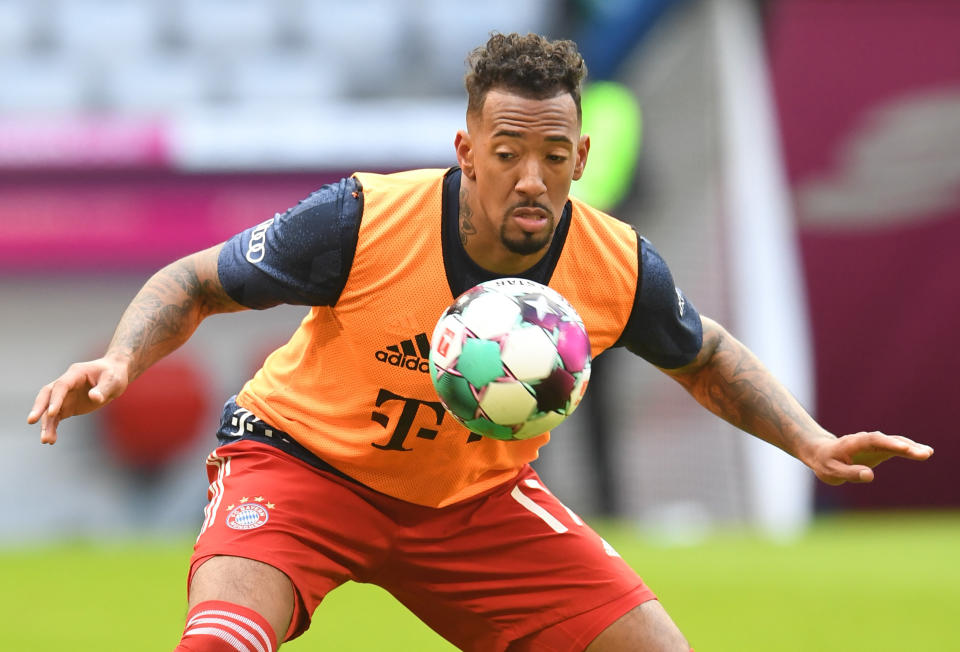 Jerome Boateng trainiert derzeit beim FC Bayern mit. (Bild: Reuters)