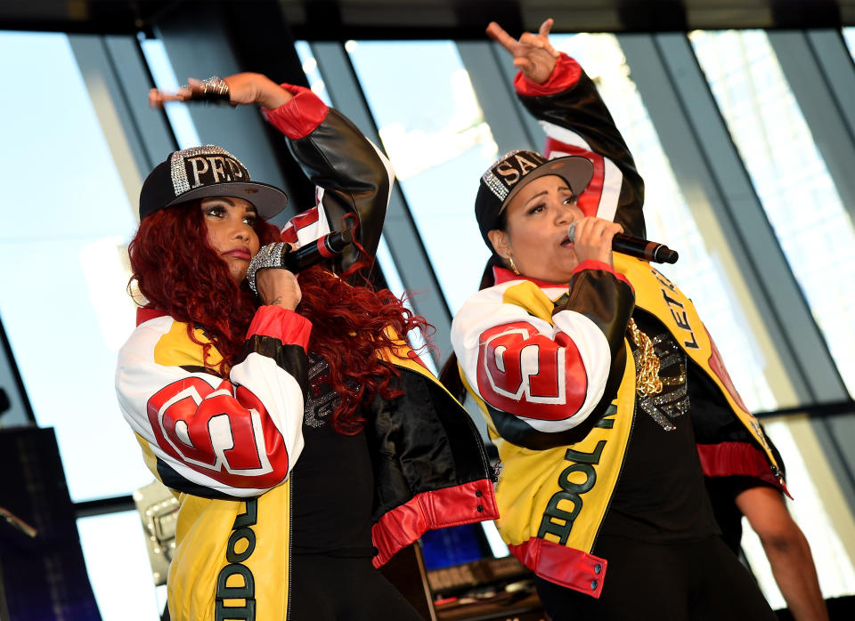 Salt-N-Pepa in 2015. (Photo: Getty Images)