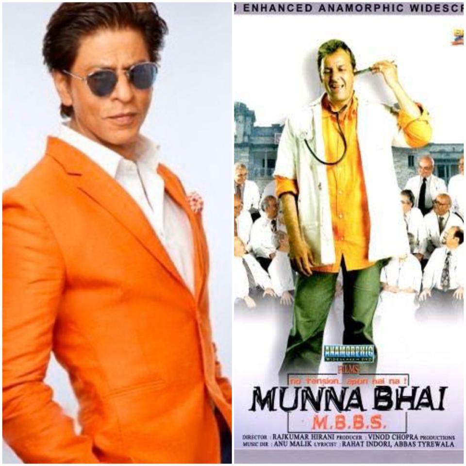 Shah Rukh Khan was offered Munna Bhai MBBS