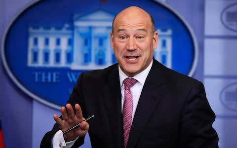 White House chief economic adviser Gary Cohn - Credit: AP