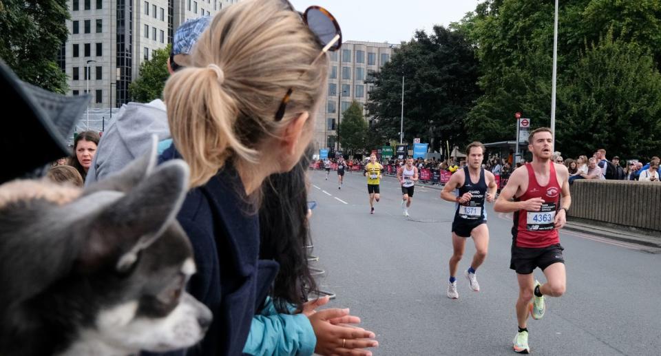 Marathon millenials. (Getty Images)