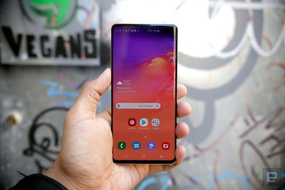 Samsung Galaxy S10+ (Chris Velazco / Engadget)