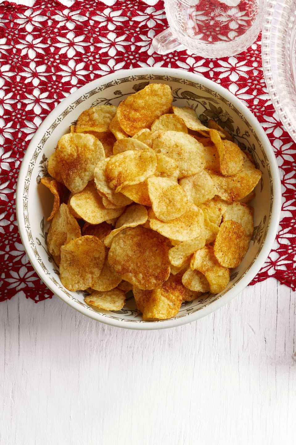 easy appetizers spiced up potato chips