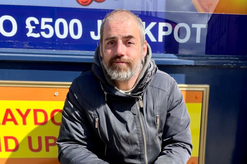 David Storer, 42, is desperate for a job -Credit:Paige Oldfield / MEN