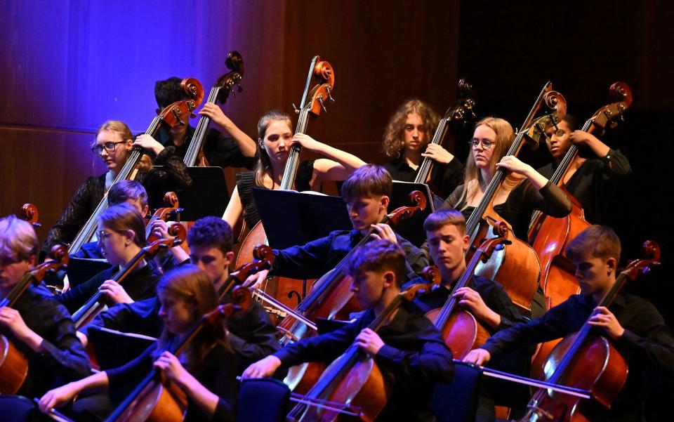 The National Youth Orchestra at the Barbican - Mark Allan