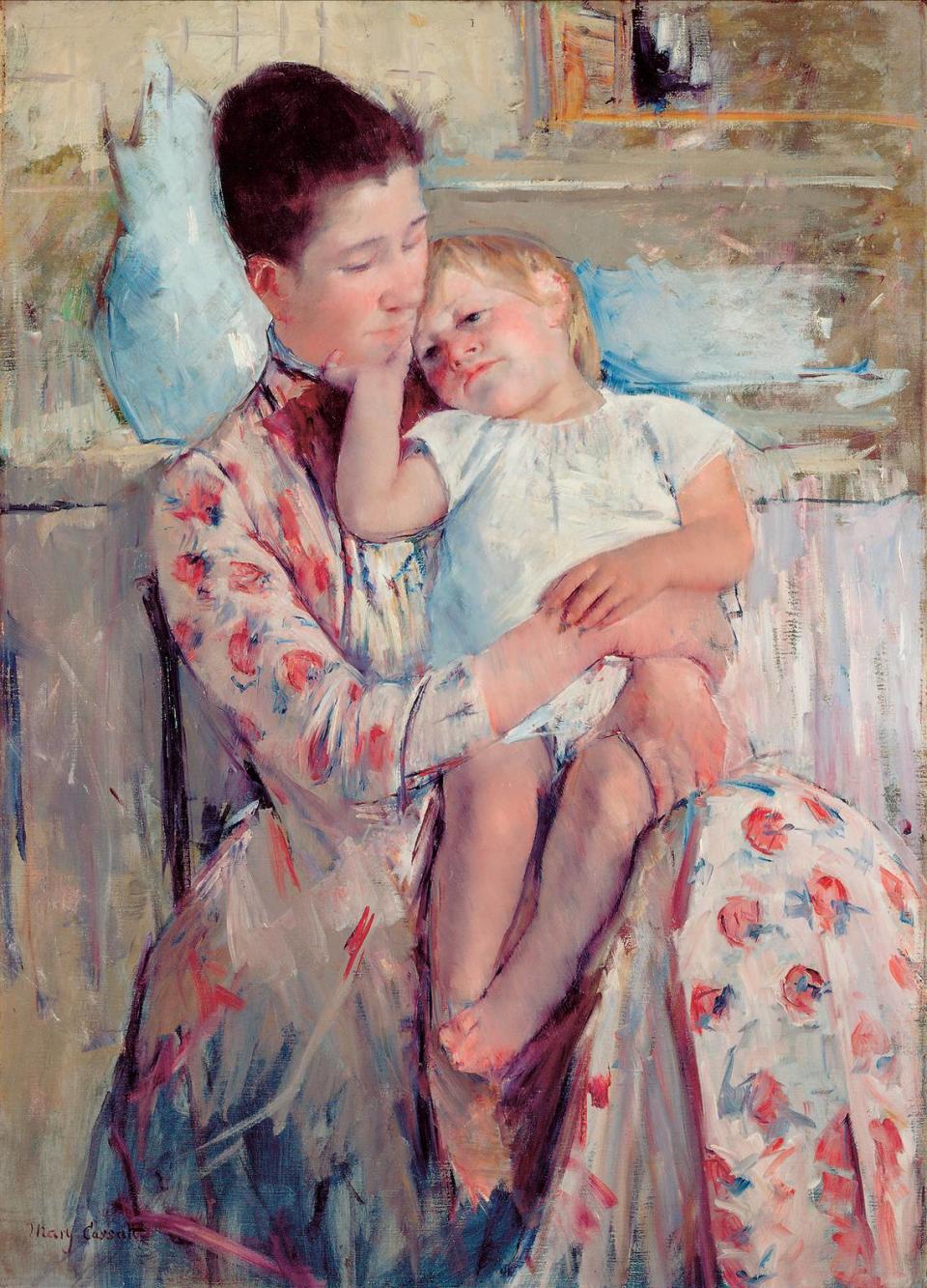 Mary Cassatt’s Mother and Child is one of the Wichita Art Museum’s prominent pieces in its core collection of American art. Courtesy photo