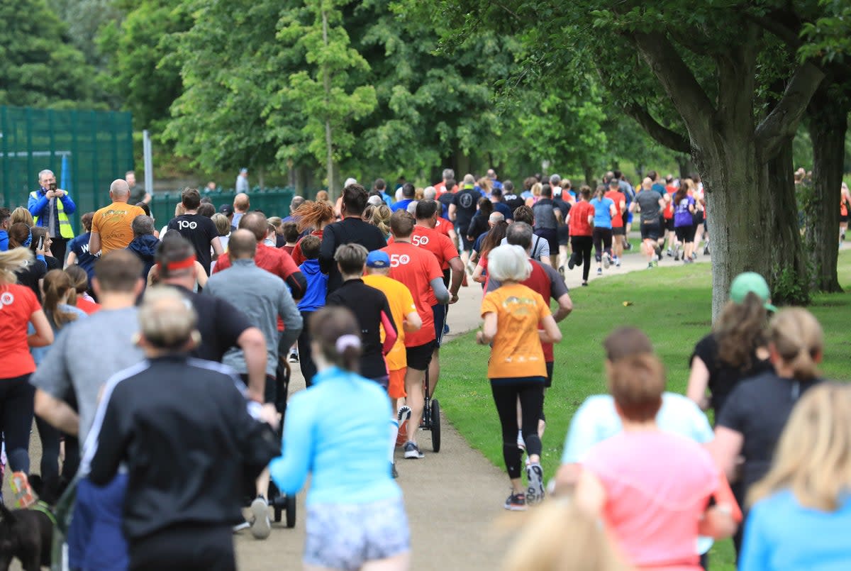 Parkrun has dropped its listing of fastest times (PA Wire)