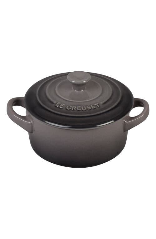 Le Creuset Mini Round Cocotte in Oyster at Nordstrom