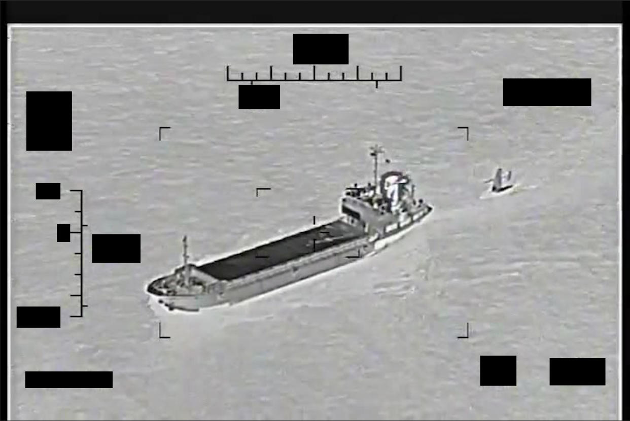 U.S. Navy Stops Iranian Attempt to Capture Unmanned Vessel in Persian Gulf