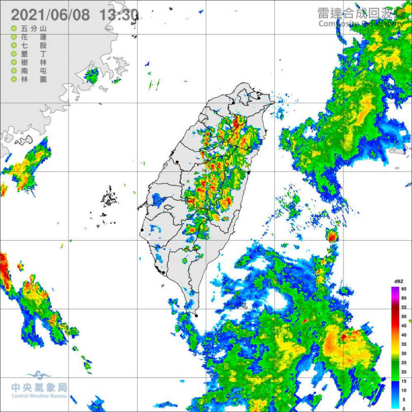 （圖／中央氣象局）