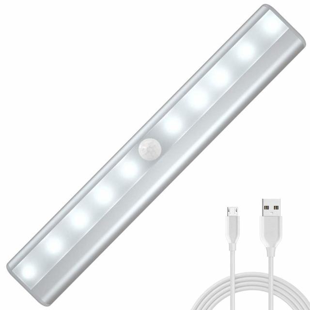 Luz Nocturna LED con Sensor de Movimiento - Enciende y Apaga  Automáticamente - ELE-GATE