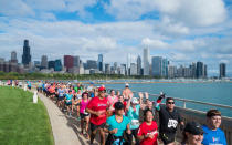 <p>While not <em>really</em> a tour, the Chicago Marathon takes you past the Magnificent Mile, the Loop, Lincoln Park, Wrigleyville, Old Town, Little Italy, China Town, and way, way more. It starts and ends in "Chicago's front yard," Grant Park. Missed the lottery sign-up? No problem. Sign up with <a rel="nofollow noopener" href="http://www.marathontours.com/index.cfm/page/Bank-of-America-Chicago-Marathon/pid/10462" target="_blank" data-ylk="slk:Marathon Tours & Travel;elm:context_link;itc:0;sec:content-canvas" class="link ">Marathon Tours & Travel</a> and get guaranteed entry now for the October 9 race. The company (which also offers VIP packages for the Boston Marathon, Big Sur Marathon, and New York City Marathon) offers a choice of hotels for Chicago marathoners as well.</p>