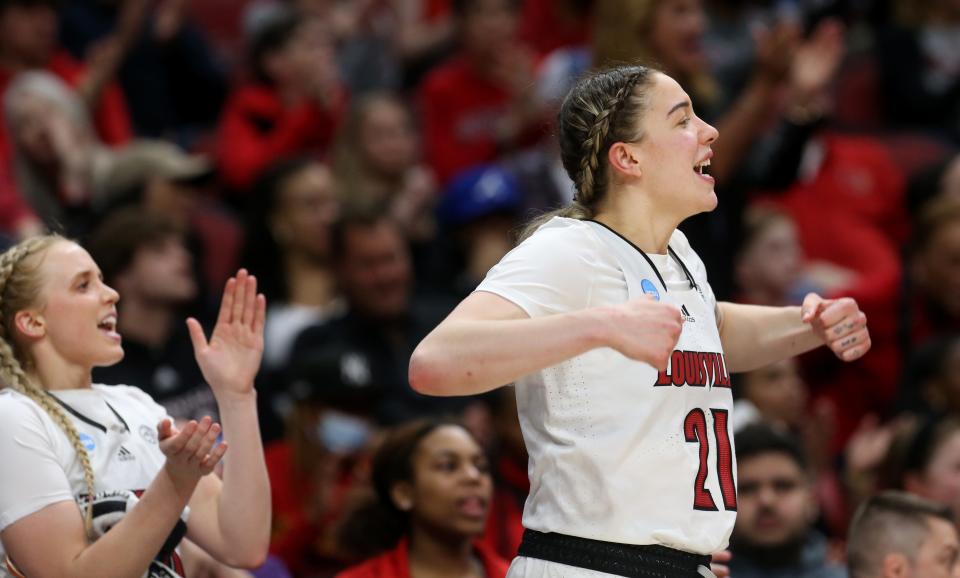 Is Louisville's Emily Engstler a 1st-round WNBA draft pick? Where will ...