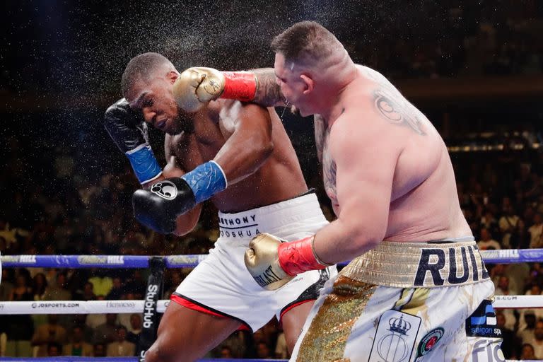 Andy Ruiz Jr. y su noche consagratoria en el Madison, cuando sorprendió a Anthony Joshua