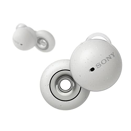 Sony LinkBuds Truly Wireless Earbud Headphones with an Open-Ring Design for Ambient Sounds and…