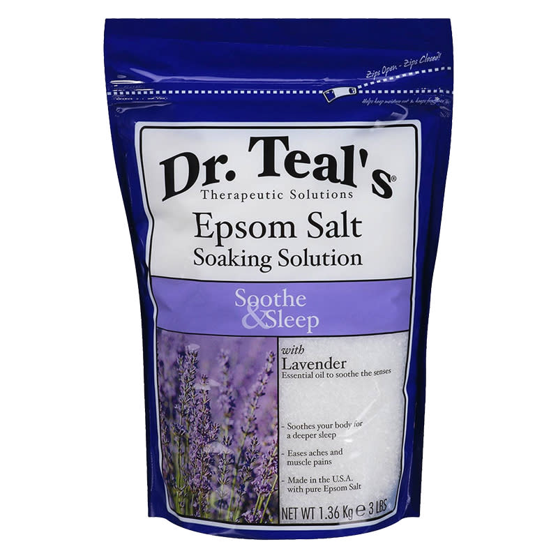 Dr. Teal's Epsom Salt Soothe and Sleep Lavender Soaking Solution