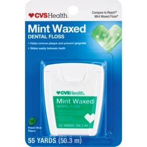 CVS Health Waxed Mint Dental Floss (CVS / CVS)