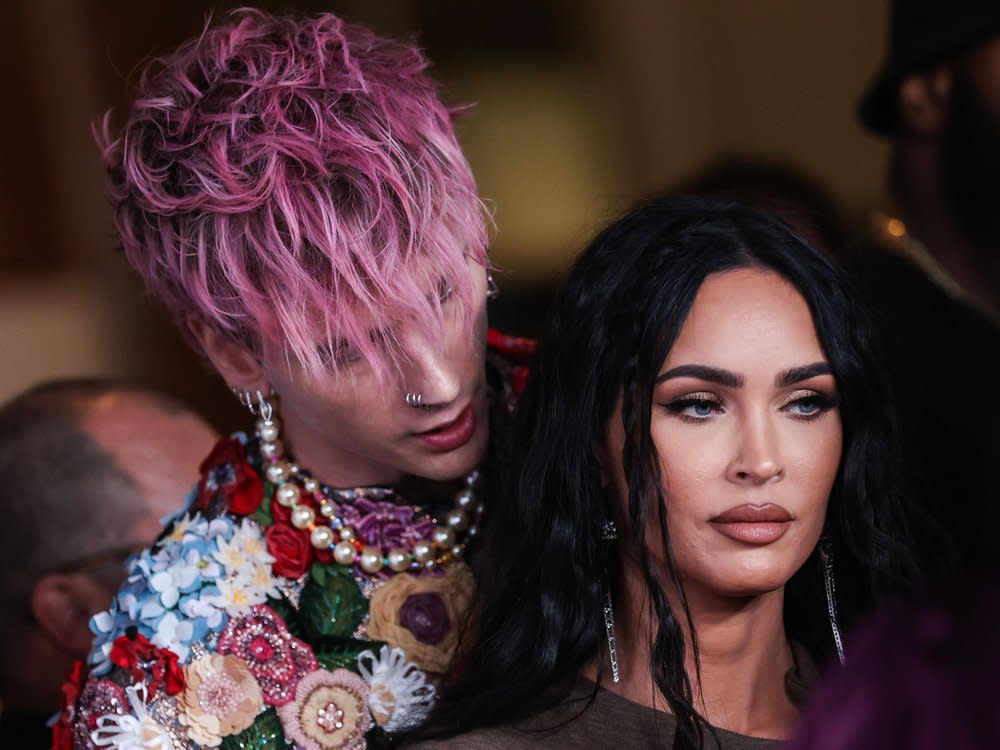 Gibt es bald das große Liebes-Comeback von Machine Gun Kelly und Megan Fox? (Bild: imago/NurPhoto)