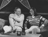 <p>American icon alert! <strong>Frank Sinatra</strong> shares a laugh with fellow entertainer <strong>Dionne Warwick </strong>at a ski resort in <strong>Lake Tahoe, </strong><strong>California</strong>. The two later performed together at Warwick's hour-long special in Monsanto on January 16, 1966.</p>