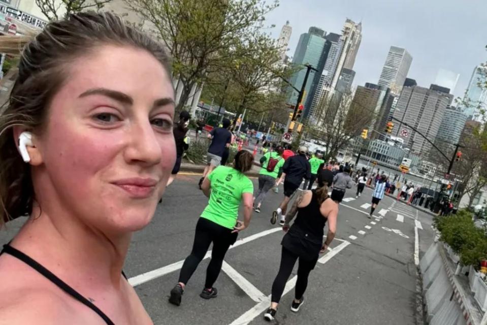 Alexa Curtis said she ran Sunday’s NYCRUNS Brooklyn Half Marathon without signing up — her admission drew backlash on social media because race banditing is generally frowned upon. Alexa Curtis / X