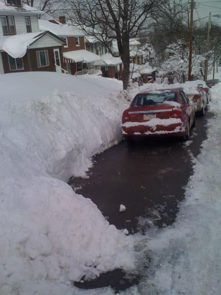 Snowmageddon in Pittsburgh on Feb. 5, 2010.