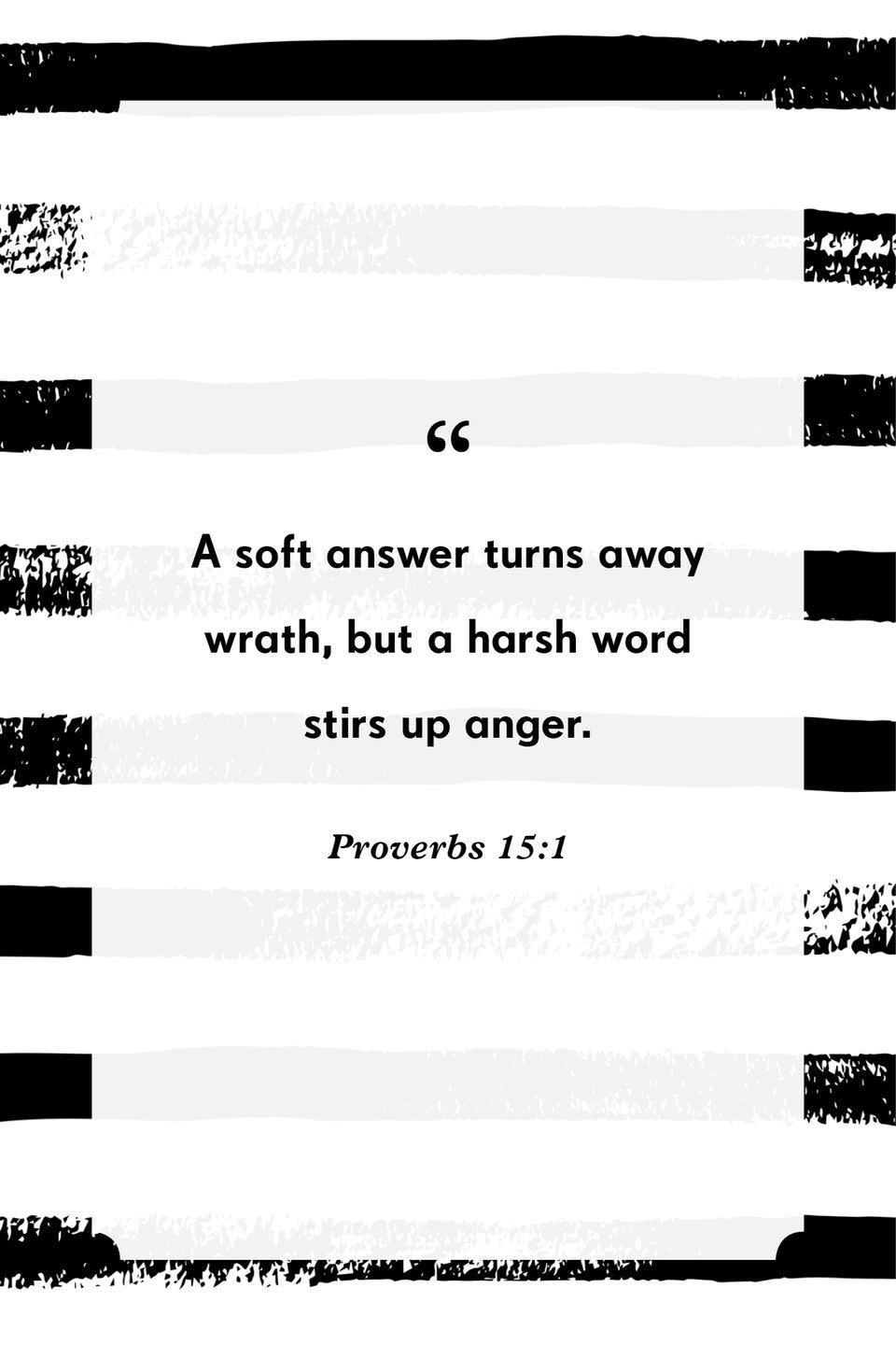 Proverbs 15:1