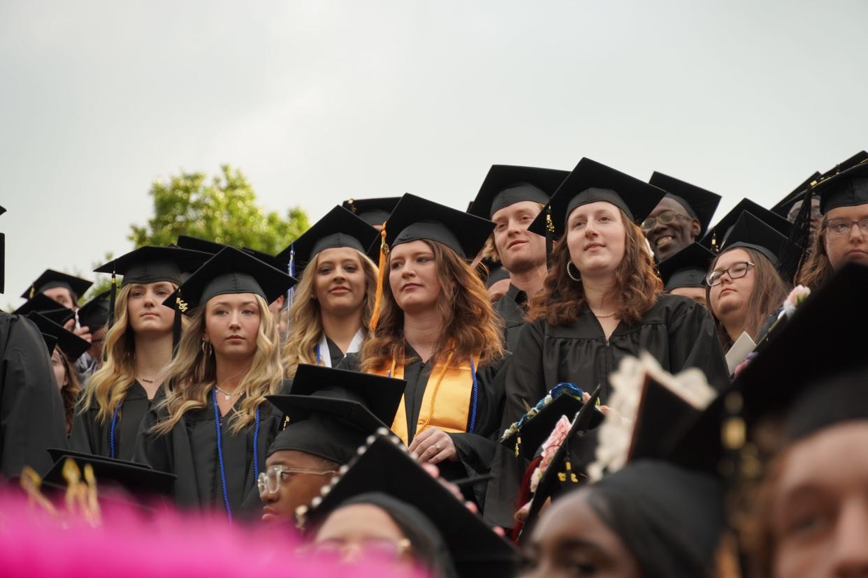 More than 300 graduates walked across the stage, making last week's ceremony one of CCC’s largest graduations.