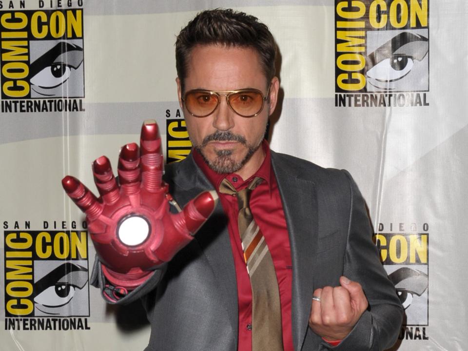 robert downey jr iron man 2012