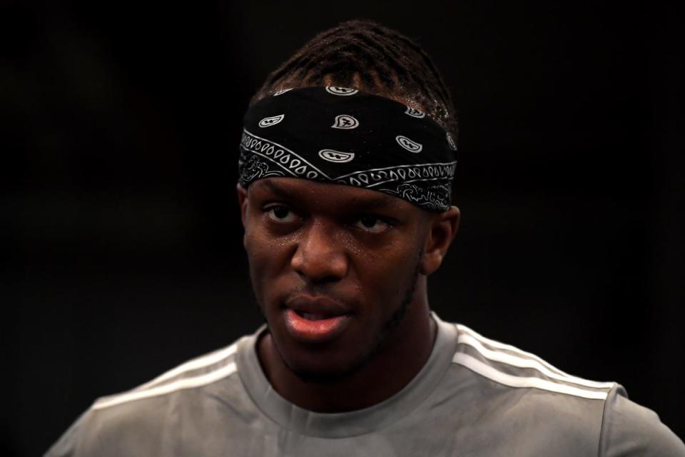 KSI will be in action for Sidemen FC in this weekend’s charity YouTube clash (Getty Images)