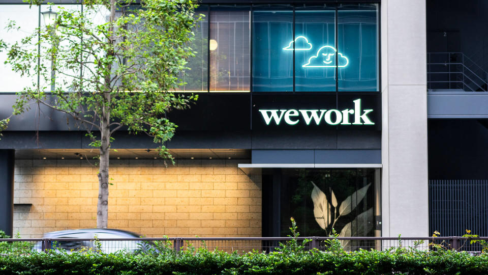 WeWork workspace