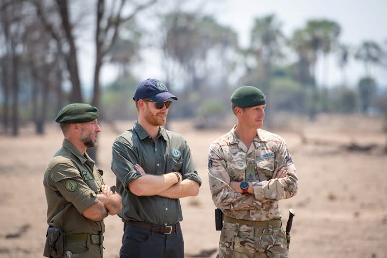 FILE PHOTO: Britain's Prince Harry visits Malawi