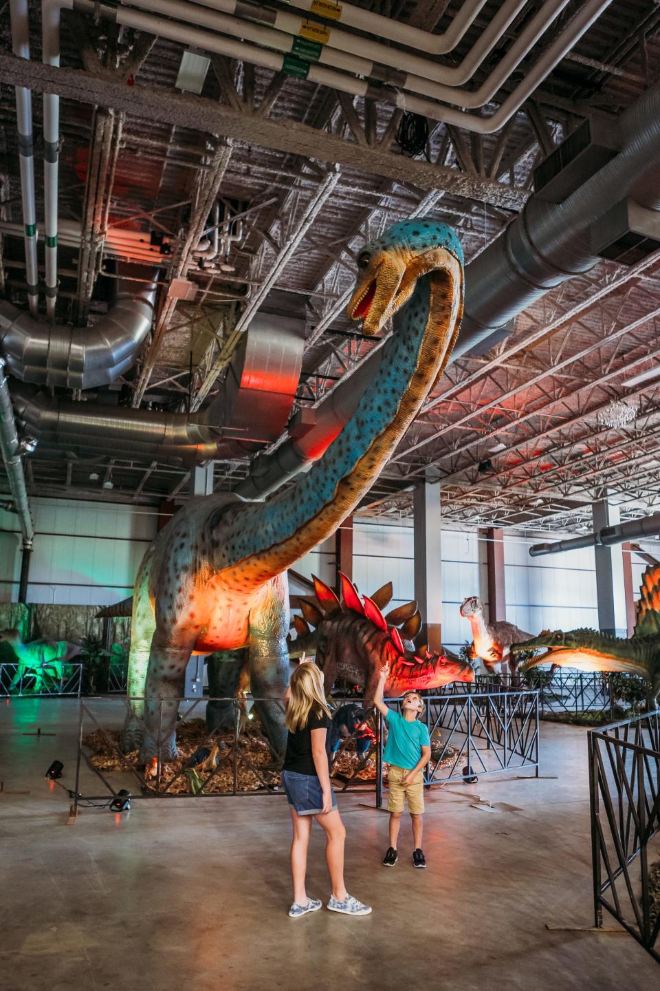 More than 100 life-size animatronic dinosaurs will be on display this weekend for Jurassic Quest at the Ohio Expo Center.