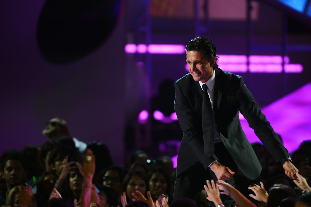 MIAMI, FL - JULY 19: Fernando Colunga onstage during Univision's Premios Juventud Awards at Bank United Center on July 19, 2012 in Miami, Florida. (Photo by Vallery Jean/FilmMagic)