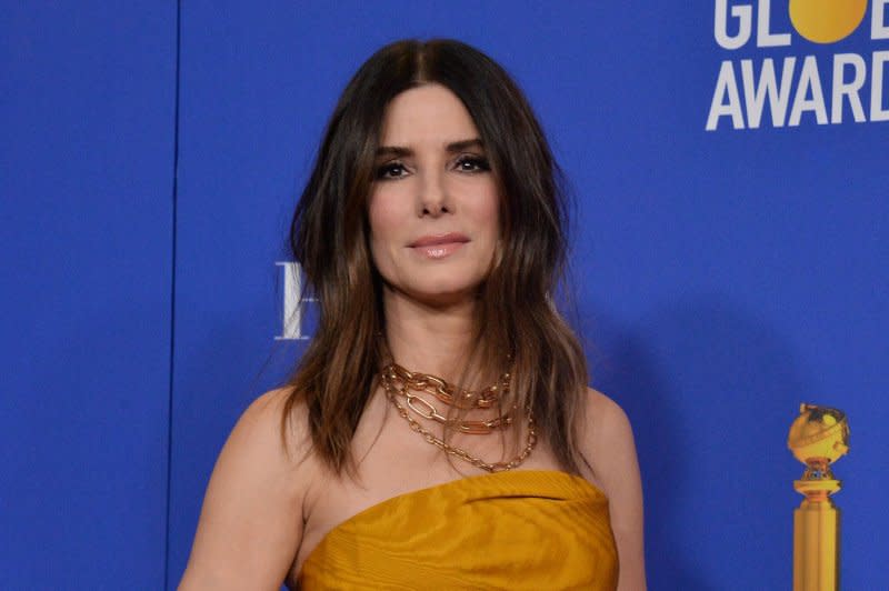 Sandra Bullock attends the Golden Globe Awards in 2020. File Photo by Jim Ruymen/UPI