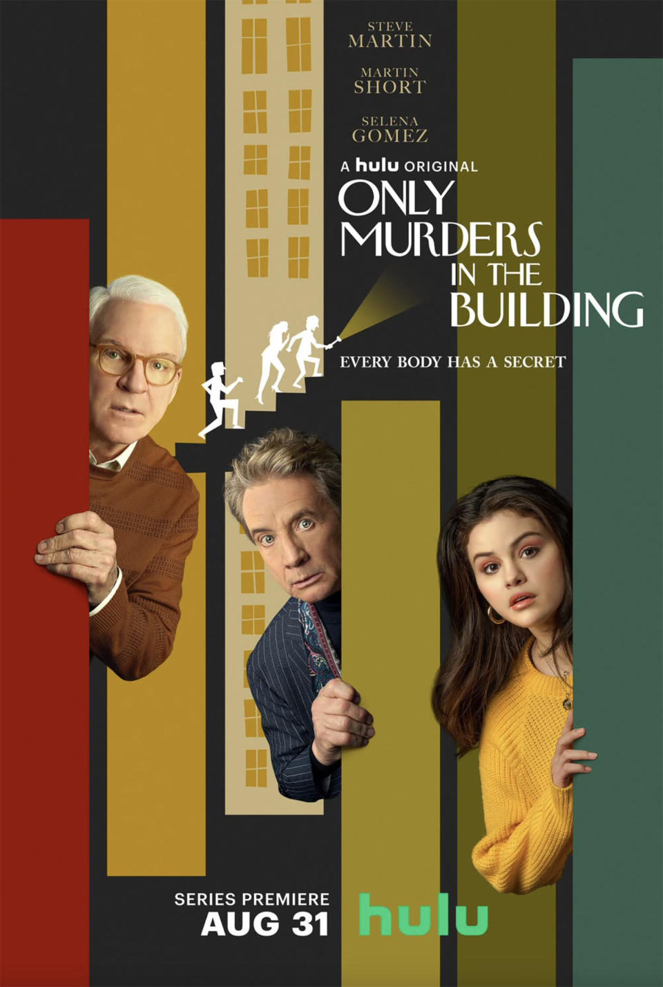 Steve Martin, Martin Short and Selena Gomez in 