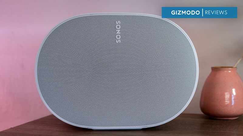 A photo of the Sonos Era 300.