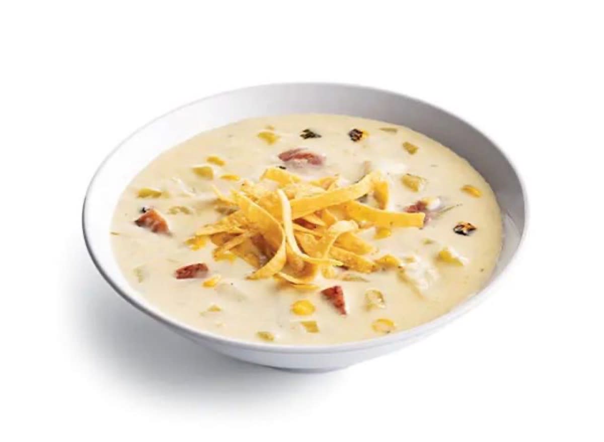 cafe zupas southwest potato green chili soup