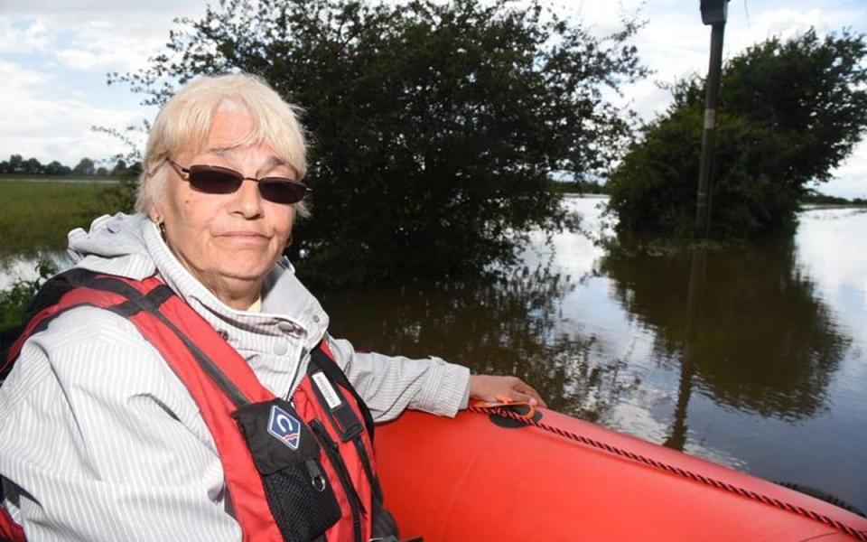 Jean Hart was forced to abandon her home after flooding - Lincolnshire Live / MEN Media