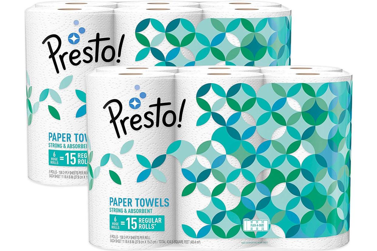 presto paper towels