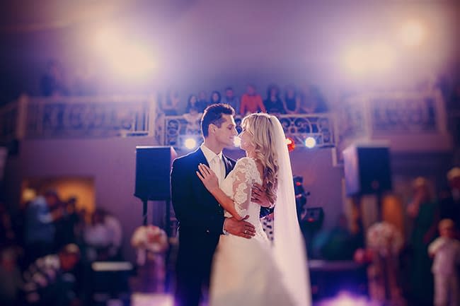 couple wedding first dance