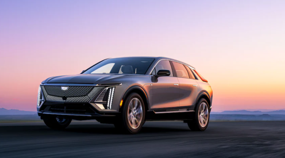 2023 all-electric Cadillac Lyriq / Credit: Cadillac website