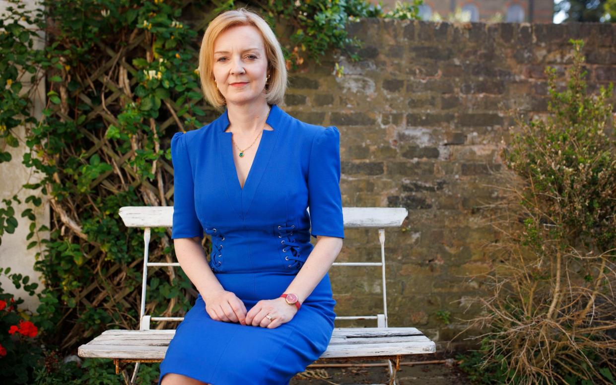 Liz Truss has launched her campaign for the Conservative leadership with a promise to cut taxes on her first day as prime minister - Jamie Lorriman for The Telegraph