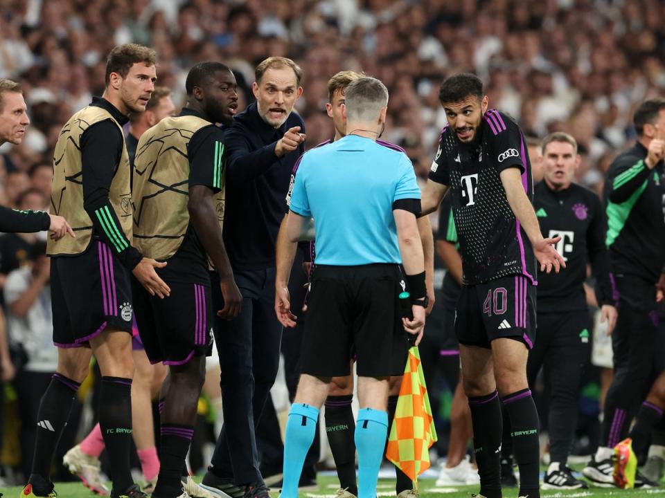 Thomas Tuchel was furious with a late decision (Getty Images)