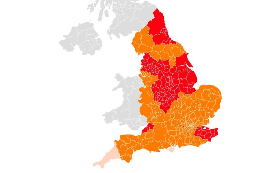 <p>tiers map.JPG</p> (Datawrapper/The Independent)